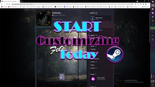 How To customize Your Steam Profile To Look Better2021 [upl. by Deyas]
