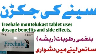 freehale tablet 10 mg Freehale montelukast freehale tablet uses Urdufreehalemontelukast tablet [upl. by Eimirej346]