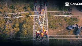 maintenance training transmisi line 150 kv malea  smelter BMS [upl. by Eerahs]