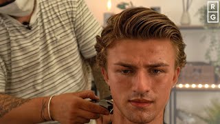 Medium Length Haircut That Looks GOOD While Growing Hair Out Medium Length Hair Men [upl. by Barnabas]