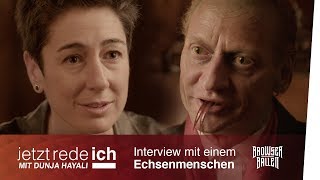 Dunja Hayali interviewt einen Echsenmenschen  Browser Ballett [upl. by Mehs]