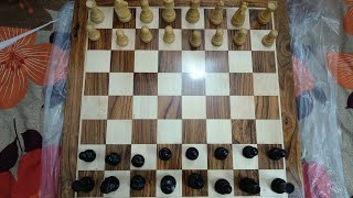 Unboxing New Wooden Chess Set  21 Inch wooden board [upl. by Weatherley926]