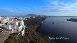 Fira  Santorini  Greek Islands 1080 HD [upl. by Repohtsirhc573]