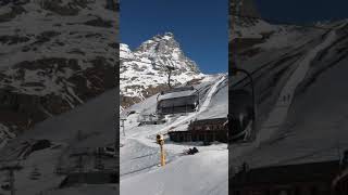 You can ski in Cervinia in Italy until May [upl. by Damon]