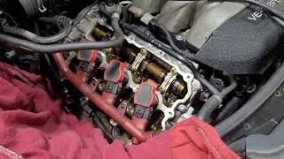 TIMING CHAIN PROBLEM AUDI KNOCKING NOISE RUNNING VIDEO [upl. by Yddor]