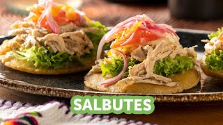 Salbutes  Receta Kiwilimón [upl. by Nylhsa]