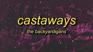 The Backyardigans  Castaways Lyrics  castaways we are castaways ahoy there ahoy we are castaways [upl. by Uhp]