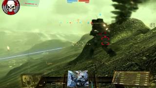 MechWarrior Online Banshee BNC3E w3 AC5 and 2 PPC in Caustic Valley [upl. by Higginbotham103]