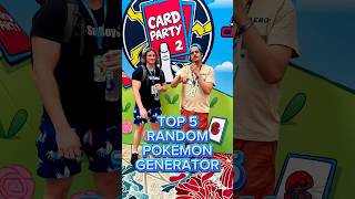 Top5RPG W cranescollectibles pokemon cardparty pokemoncards nintendo pokemoncommunity fyp [upl. by Frendel]