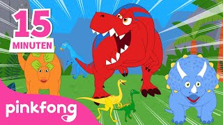 DinoKinderlieder Mix  Dinosaurier Lieder  Pinkfong Lieder für Kinder [upl. by Anya]