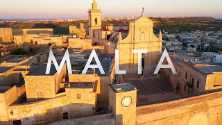 Malta 4K  Drone [upl. by Meagan935]