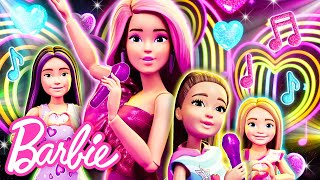 BARBIE POPSTAR SISTER LOVE Pt 2 💖💜 Barbie Song Official Music Video [upl. by Vivia540]