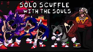 Solo Scuffle Triple Trouble but read the description  FNF SonicEXE 20 [upl. by Abibah]