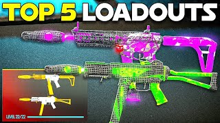 NEW TOP 5 BROKEN META SMG LOADOUTS Warzone Meta Loadouts MW3 [upl. by Scottie]