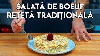 Salată de Boeuf  Cum se Face Salata de Boeuf  Rețetă Salată de Boeuf  Play pe Qoob [upl. by Waylen]