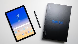 Samsung Galaxy Tab S4 Unboxing amp Hands On [upl. by Naras]