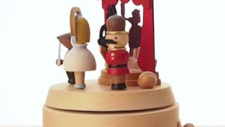 Wooderful Life Nutcracker Musical Box [upl. by Drabeck508]