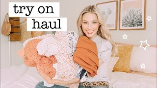 autumn try on haul  VLOGTOBER [upl. by Pryor]