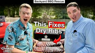 His Ribs Are Too DRY Can I Save Them Backyard BBQ Rescue [upl. by Stefano]