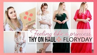 FLORYDAY TRY ON HAUL  revue honnête comme toujours [upl. by Amehsyt]