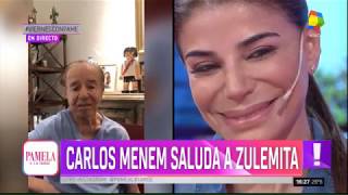 Zulemita Menem quotMi papá lleva la política en la sangrequot en Pamela a la Tarde 29032019 [upl. by Odracer]