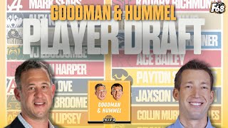 Annual College Basketball Player Draft Plus Final Four picks and MORE  Goodman amp Hummel [upl. by Heber]