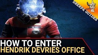 How to Enter Hendrik DeVries Office  Hendrik DeVries Keycard Location  Prey [upl. by Irol]