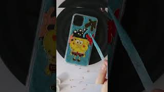 Cloisonné paintingMAKE A PHONE CASEshortvideo shorts handmade [upl. by Resiak542]