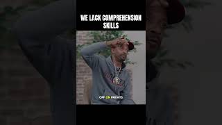 Charleston white says “we lack comprehension skills” charlstonwhite podcast inspiration [upl. by Fabyola]