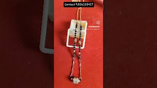 Latest design of Mangal Sutrajeweller necklaceshortsyoutube shorts shortvideo viralvideo [upl. by Akemor520]