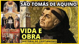 Tomás de Aquino  A HISTÓRIA COMPLETA do FILÓSOFO que MUDOU o MUNDO [upl. by Diamond399]