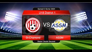 St chamond ASSM U18 D1 [upl. by Albie]