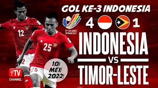 Gol Ke3 Indonesia vs Timor Leste 2022SWZTV [upl. by Novihs]