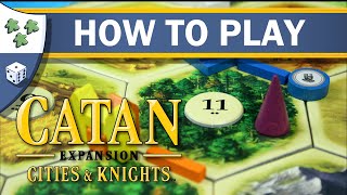 How to Play Catan Cities amp Knights [upl. by Ripp]