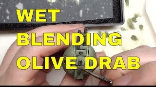 CSO Tutorial Wet Blending Olive Drab Livestream [upl. by Liebman]