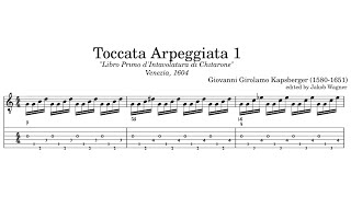 Johannes Hieronymous Kapsberger Toccata Arpeggiata [upl. by Haran]