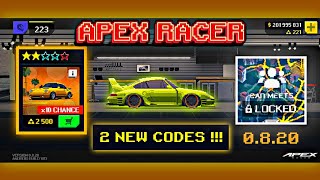 APEX RACER  CAR MEETS UPDATE  CODES are back  NEW RUF CARS  0820 [upl. by Hagep]