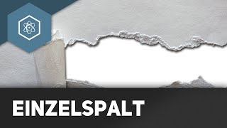 Einzelspalt [upl. by Jamaal]