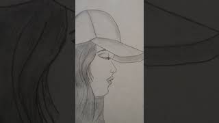 New girl sketch art Riya k arts like share and subscribe [upl. by Culliton]