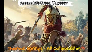 Thermal Springs  Obsidian Islands  All Collectables  Assassins Creed® Odyssey  Walkthrough [upl. by Aleibarg]