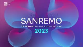 Sigla apertura Sanremo 2023  73 Festival della canzone italiana [upl. by Ybbor479]