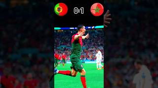 Portugal 🆚️Morocco best 🔥 euro cup 2022 match 01 highlights shorts youtube football cr7 [upl. by Tarrance]