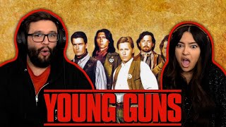 Young Guns 1988 First Time Watching Movie Reaction [upl. by Natalie407]