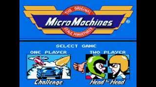 Micro Machines NES Review [upl. by Leina]