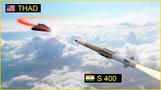 भारत का S400 और अमेरिका का THAD Missile में कौन किसको मात देगा  THAD Air Defence vs S400 [upl. by Feodore169]