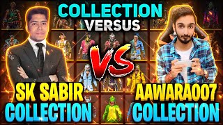 SK Sabir Vs AAWARA Funniest 🤣 Collection Versus Richest Freefire Player  Free fire [upl. by Kaya]