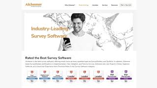 Alchemer Survey Software for Market Researchers [upl. by Anned]