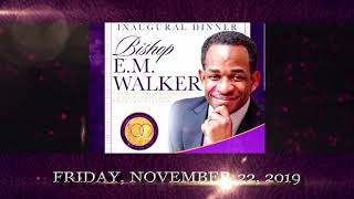 Inaugural Gala Honoring Bishop Edwin M Walker  Friendly Temple Church [upl. by Eatnhoj322]