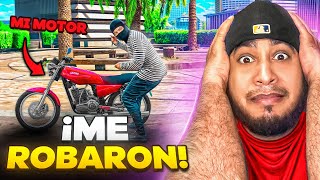 ME ROBARON EL MOTOR 😨  Gta 5 roleplay [upl. by Anuala548]