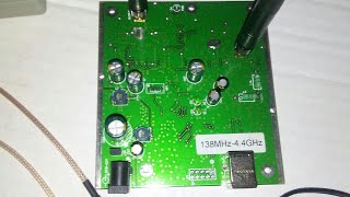 NWT4000 Pro 138M44G Sweep Simple Spectrum Analyzer Signal Generator part 1 [upl. by Atinaej]